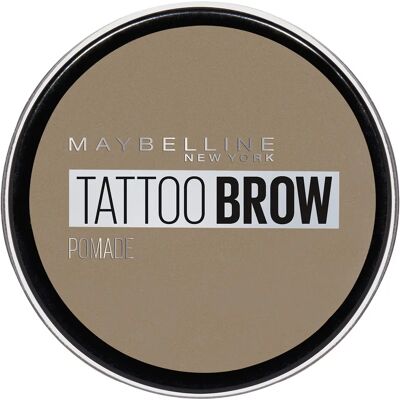 Maybelline Tattoo Brow Pomade - Étanche, Recommandée, Modulaire - Pomade à sourcils - Publicité Maybelline Tattoo Brow Pomade - Étanche, Recommandée, Modulaire - Pomade à sourcils - Publicité