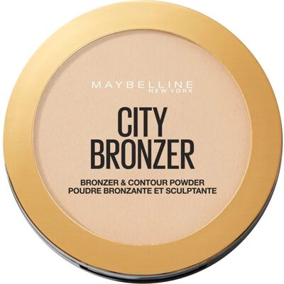 Maybelline City Bronzer - 100 Light Cool - Poudre bronzante - Publicité Maybelline City Bronzer - 100 Light Cool - Poudre bronzante - Publicité