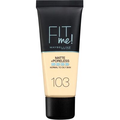 Maybelline Fit Me Matte Poreless Foundation - Foundation - Publicité Maybelline Fit Me Matte Poreless Foundation - Foundation - Publicité