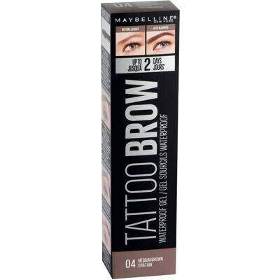 Gel per sopracciglia waterproof Maybelline New York - Castano medio - Gel per sopracciglia Gel per sopracciglia waterproof Maybelline New York - Castano medio - Gel per sopracciglia