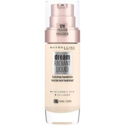 Maybelline New York Fond de Teint Liquide - N° 37 Vanille - Fini Éclatant - Publicité Maybelline New York Fond de Teint Liquide - N° 37 Vanille - Fini Éclatant - Publicité