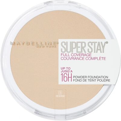 Maybelline New York Super Stay Full Coverage 16H Poudre Compacte - Poudre Compacte - Publicité Maybelline New York Super Stay Full Coverage 16H Poudre Compacte - Poudre Compacte - Publicité