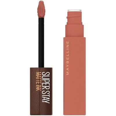 Maybelline Superstay Matte Ink Hazelnoot - Lipstick, Langdurig, Koffiegeur Maybelline Superstay Matte Ink Hazelnoot - Lipstick, Langdurig, Koffiegeur