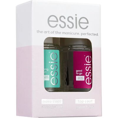Essie Maniküre Set - Strong Start + Good To Go - Nagellack-Set Essie Maniküre Set - Strong Start + Good To Go - Nagellack-Set