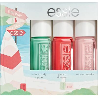 Σετ Mini Βερνίκια Πεντικιούρ Καλοκαιριού Essie - 3 x 5ml Σετ Mini Βερνίκια Πεντικιούρ Καλοκαιριού Essie - 3 x 5ml