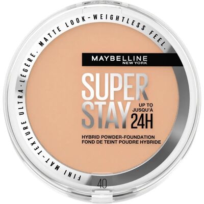 Maybelline New York SuperStay 24H Hybride Poeder-Foundation - Matte Tint 40 Maybelline New York SuperStay 24H Hybride Poeder-Foundation - Matte Tint 40