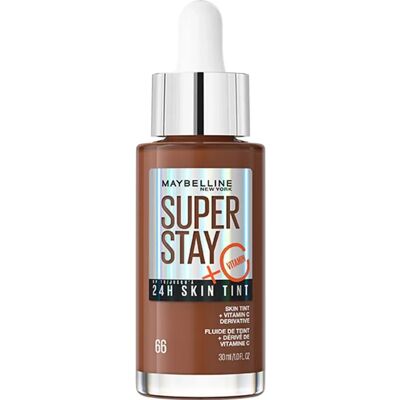 Fondotinta Maybelline Super Stay Skin Tint - Vitamina C - Durata 24h Fondotinta Maybelline Super Stay Skin Tint - Vitamina C - Durata 24h