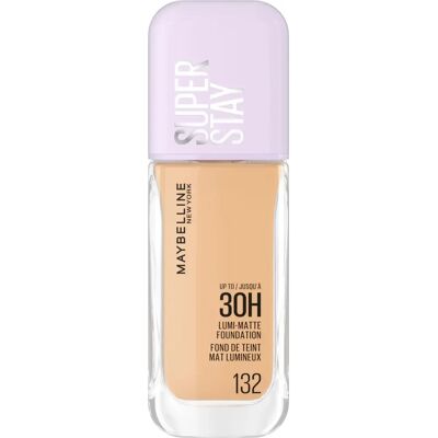 Maybelline Superstay Lumi Matte Foundation - Long-lasting, Waterproof, Vegan, 132 Maybelline Superstay Lumi Matte Foundation - Long-lasting, Waterproof, Vegan, 132