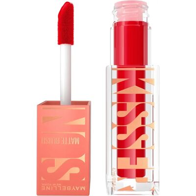 Maybelline New York Spicy Red Matte Blusher - Face Makeup Maybelline New York Spicy Red Matte Blusher - Face Makeup