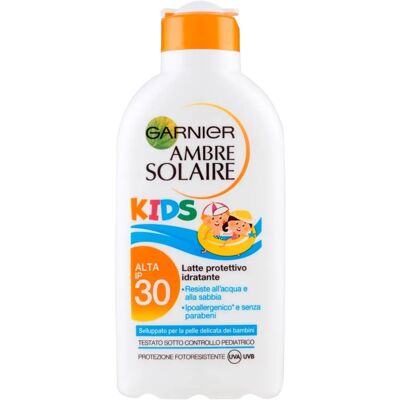 Garnier Ambre Solaire Kids SPF 30 - Lait solaire enfants - Publicité Garnier Ambre Solaire Kids SPF 30 - Lait solaire enfants - Publicité