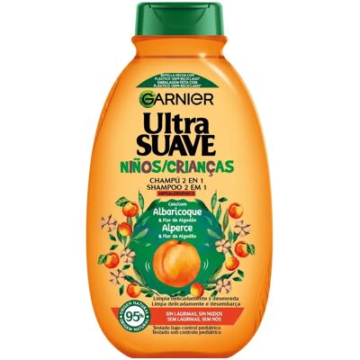 Shampoo delicato all'albicocca Garnier Ultra per bambini - 400 ml Shampoo delicato all'albicocca Garnier Ultra per bambini - 400 ml