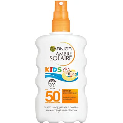 Garnier - Ambre Solaire Kids - SPF50+ - Sunscreen spray Garnier - Ambre Solaire Kids - SPF50+ - Sunscreen spray