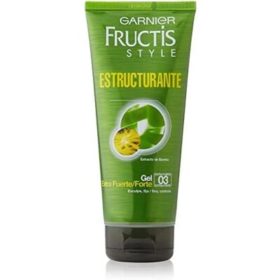 Garnier Fructis Style Gel Fixant Structurant - Gel capillaire - Publicité Garnier Fructis Style Gel Fixant Structurant - Gel capillaire - Publicité
