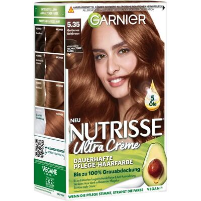 Teinture Nutritive Foncé Doré - Soins permanents de GARNIER Teinture Nutritive Foncé Doré - Soins permanents de GARNIER