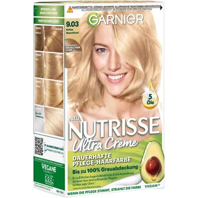 GARNIER Coloration Blonde Naturelle - Soin Permanent - Teinture Capillaire GARNIER Coloration Blonde Naturelle - Soin Permanent - Teinture Capillaire