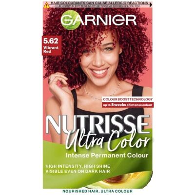 Garnier Nutrisse Vibrant Red Hair Color - Permanent, Nourishing, 5.62 Garnier Nutrisse Vibrant Red Hair Color - Permanent, Nourishing, 5.62