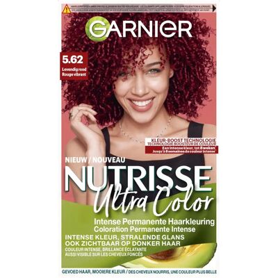 Garnier Nutrisse Ultra Color 5.62 Rouge Vif - Coloration Capillaire Garnier Nutrisse Ultra Color 5.62 Rouge Vif - Coloration Capillaire