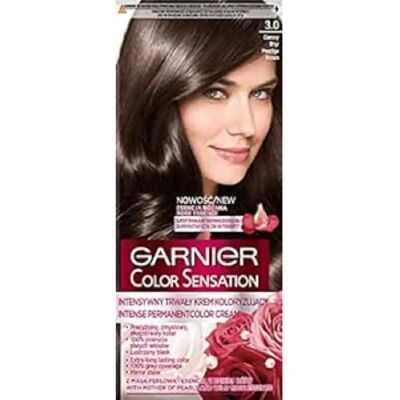 Garnier Color Sensation Crème de Coloration - Brun Foncé - Crème de Coloration - Publicité Garnier Color Sensation Crème de Coloration - Brun Foncé - Crème de Coloration - Publicité