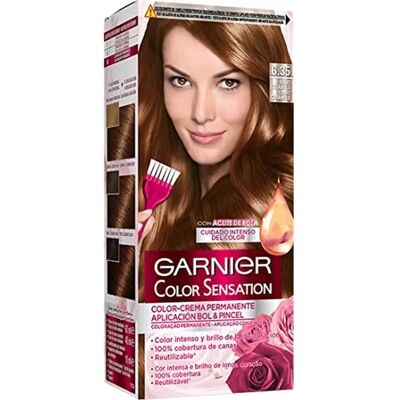Garnier Garnier Color Sensation 6.35 Rubio Caramelo - Tinte para el cabello Garnier Garnier Color Sensation 6.35 Rubio Caramelo - Tinte para el cabello