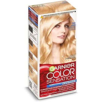 Tinta per capelli Biondo Extra Chiaro Garnier - Sensazione di Colore Permanente Tinta per capelli Biondo Extra Chiaro Garnier - Sensazione di Colore Permanente