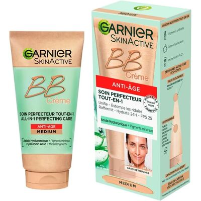 Garnier - BB Crème - SPF 25 - Soin tout-en-1 - Publicité Garnier - BB Crème - SPF 25 - Soin tout-en-1 - Publicité
