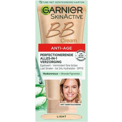 Garnier - SkinActive BB Cream - Light - Anti-Age - BB Cream Garnier - SkinActive BB Cream - Light - Anti-Age - BB Cream