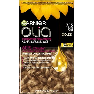 Garnier Olia Ciemny Blond - Trwała Koloryzacja - Bez Amoniaku Garnier Olia Ciemny Blond - Trwała Koloryzacja - Bez Amoniaku