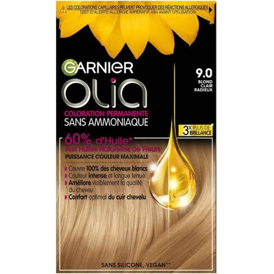 Garnier Jasny Blond Farba do Włosów - Naturalne Olejki Kwiatowe - Długotrwała - Typ Włosów: Wszystkie Garnier Jasny Blond Farba do Włosów - Naturalne Olejki Kwiatowe - Długotrwała - Typ Włosów: Wszystkie