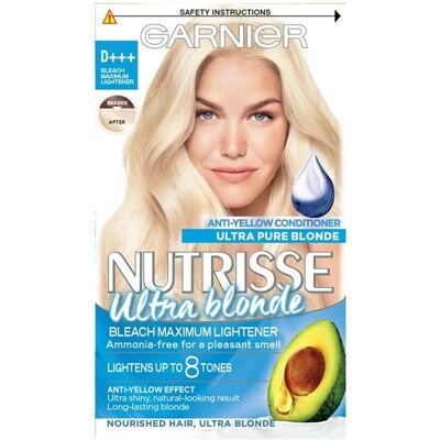 Garnier Nutrisse Ultra Blonde D+++ Bleach Maximum Lightener - Hair Dye Garnier Nutrisse Ultra Blonde D+++ Bleach Maximum Lightener - Hair Dye
