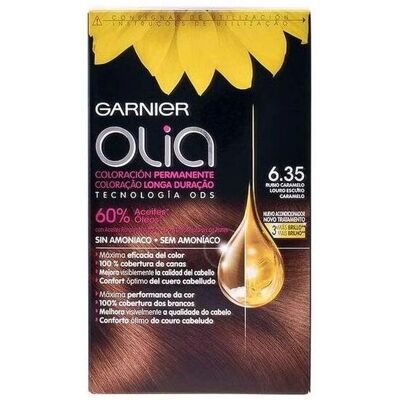 Garnier Olia Világos Karamell - Hajfesték Garnier Olia Világos Karamell - Hajfesték