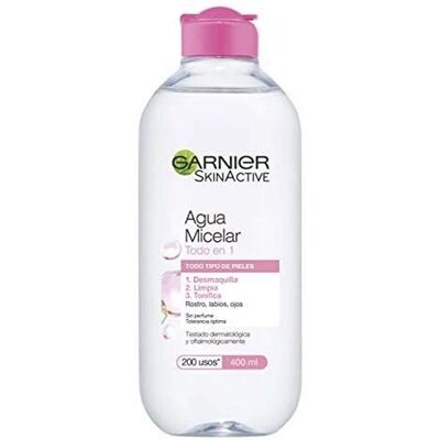 Agua Micelar Garnier - Todo en Uno 400ml Agua Micelar Garnier - Todo en Uno 400ml