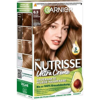 Colorazione Capelli Biondo Dorato Scuro Garnier - Crema con Oli Nutrienti Colorazione Capelli Biondo Dorato Scuro Garnier - Crema con Oli Nutrienti