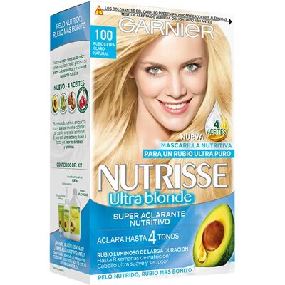 Garnier Nutrisse Extra Hell Natürliche Blonde - Haarfärbemittel Garnier Nutrisse Extra Hell Natürliche Blonde - Haarfärbemittel