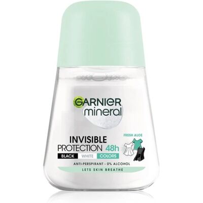 Garnier 50ml Mineral Invisible Antiperspirant - Deodorant for Women Garnier 50ml Mineral Invisible Antiperspirant - Deodorant for Women