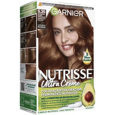 Garnier Nutrisse Crème Sequoia - Crème de Coloration Garnier Nutrisse Crème Sequoia - Crème de Coloration