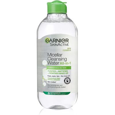 Garnier Micellar Water Gesichtsreiniger und Make-up Entferner für Mischhaut (400 ml) Garnier Micellar Water Gesichtsreiniger und Make-up Entferner für Mischhaut (400 ml)