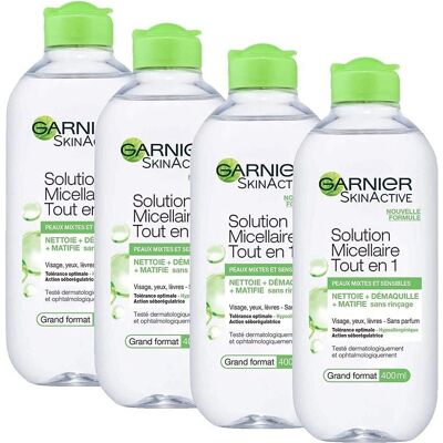 Garnier Mizellenlösung - Empfindliche & Mischhaut - 400ml Garnier Mizellenlösung - Empfindliche & Mischhaut - 400ml