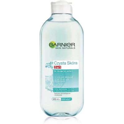 Garnier Pure Mizellenwasser - 3-in-1 Gesichtsreiniger Garnier Pure Mizellenwasser - 3-in-1 Gesichtsreiniger