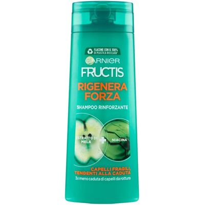 Garnier - Fructis Rigenera Forza - Shampoo pour cheveux fragiles - 250 ml - Publicité Garnier - Fructis Rigenera Forza - Shampoo pour cheveux fragiles - 250 ml - Publicité