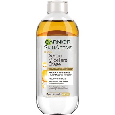 Acqua Micellare Garnier con Olio di Argan 400ml - Acqua Micellare Acqua Micellare Garnier con Olio di Argan 400ml - Acqua Micellare