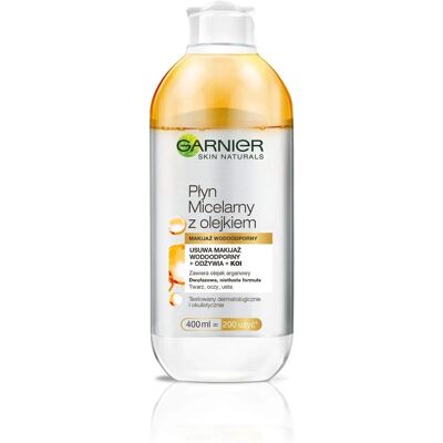Acqua Micellare Garnier con Olio - 400ml - Acqua Micellare Acqua Micellare Garnier con Olio - 400ml - Acqua Micellare