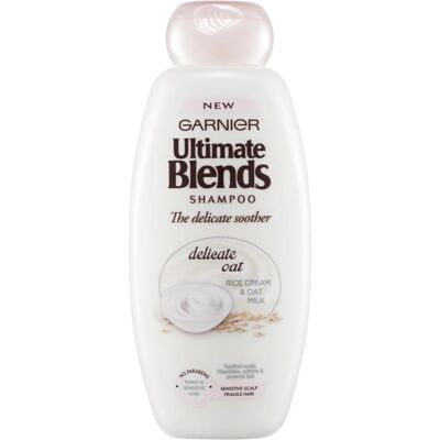 Garnier - Ultimate Blends Delicate Soother - 400 ml - Shampooing - Publicité Garnier - Ultimate Blends Delicate Soother - 400 ml - Shampooing - Publicité