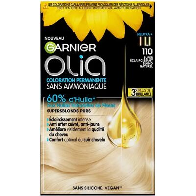 Garnier Olia Biondo Naturale - Colorazione Permanente - Senza Amoniaca Garnier Olia Biondo Naturale - Colorazione Permanente - Senza Amoniaca