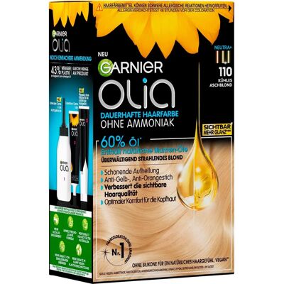 GARNIER Haarfarbe Olia Permanent Aschblond - Haarfarbe GARNIER Haarfarbe Olia Permanent Aschblond - Haarfarbe
