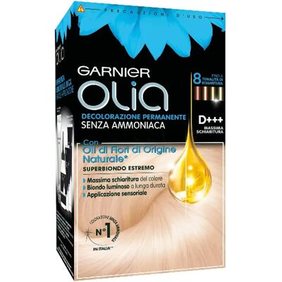 Garnier Olia Sbiancante D+++ - Tinta per capelli Garnier Olia Sbiancante D+++ - Tinta per capelli