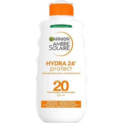 Garnier Ambre Solaire SPF20 klassieke hydraterende zonnebrandlotion 200ml Garnier Ambre Solaire SPF20 klassieke hydraterende zonnebrandlotion 200ml