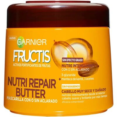 Garnier Fructis Reparáló Vajmaszk - Száraz és Sérült Hajra Garnier Fructis Reparáló Vajmaszk - Száraz és Sérült Hajra