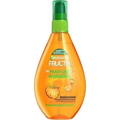 GARNIER Cura dei capelli Fructis Olio miracoloso protettivo dal calore - Olio leave-in GARNIER Cura dei capelli Fructis Olio miracoloso protettivo dal calore - Olio leave-in