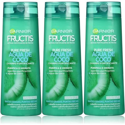 Garnier Fructis Coconut Water Fortifying Shampoo - Shampoo Garnier Fructis Coconut Water Fortifying Shampoo - Shampoo