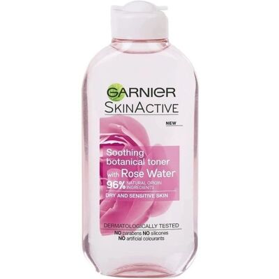 Garnier Natural Rose Water Toner Sensitive Skin - Toner Garnier Natural Rose Water Toner Sensitive Skin - Toner